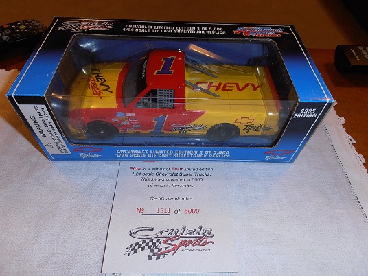 Chevrolet Supertruck #1 1/24 scale 1995 Edition 1211/5000 - Click Image to Close